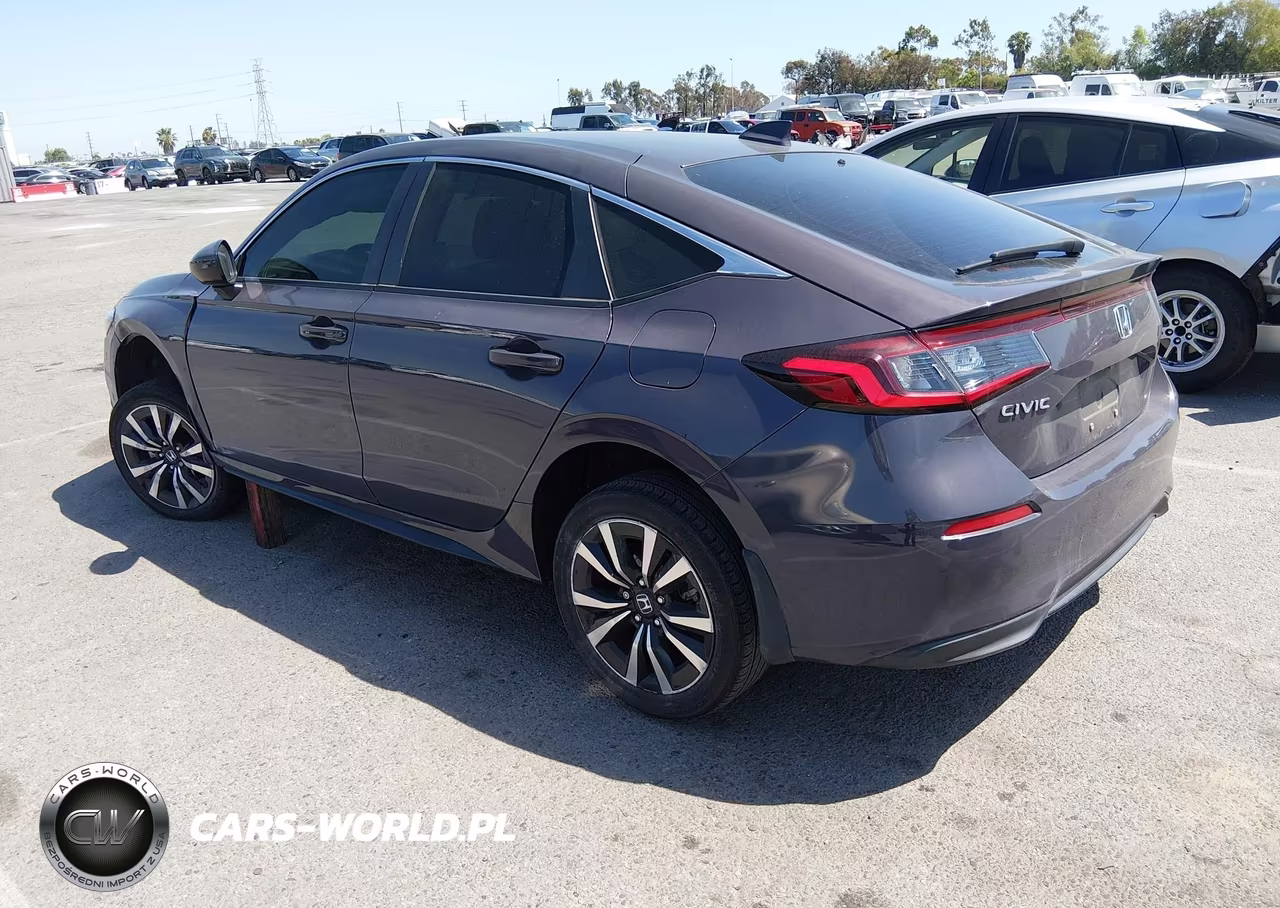 2022 Honda Civic Ex-L VIN:19XFL1H70NE014570 - 3