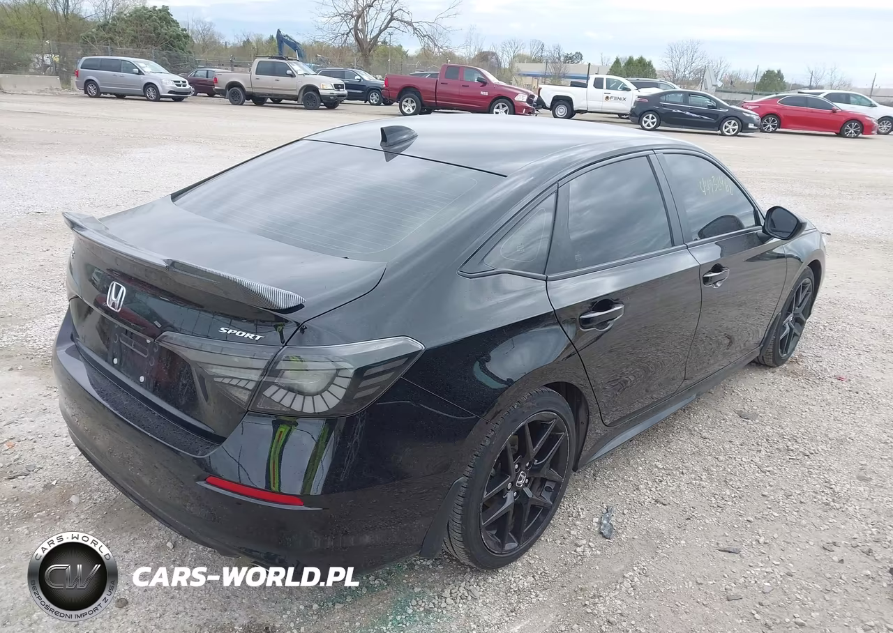 2025 Honda Civic Sport VIN:2HGFE2F52SH546079 - 4