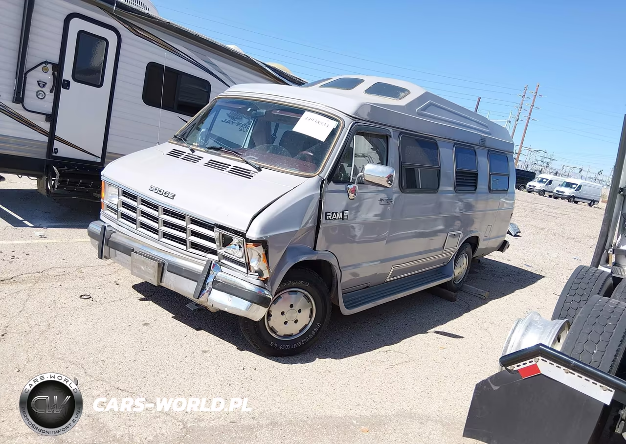 1990 Dodge Ram Van B250 VIN:2B7HB21Y9LK710997 - 2