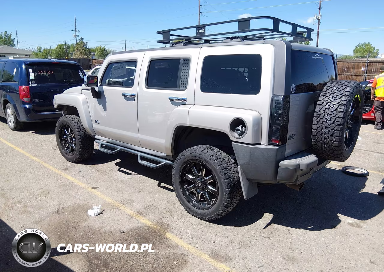 2007 Hummer H3 Suv VIN:5GTDN13E978201593 - 3
