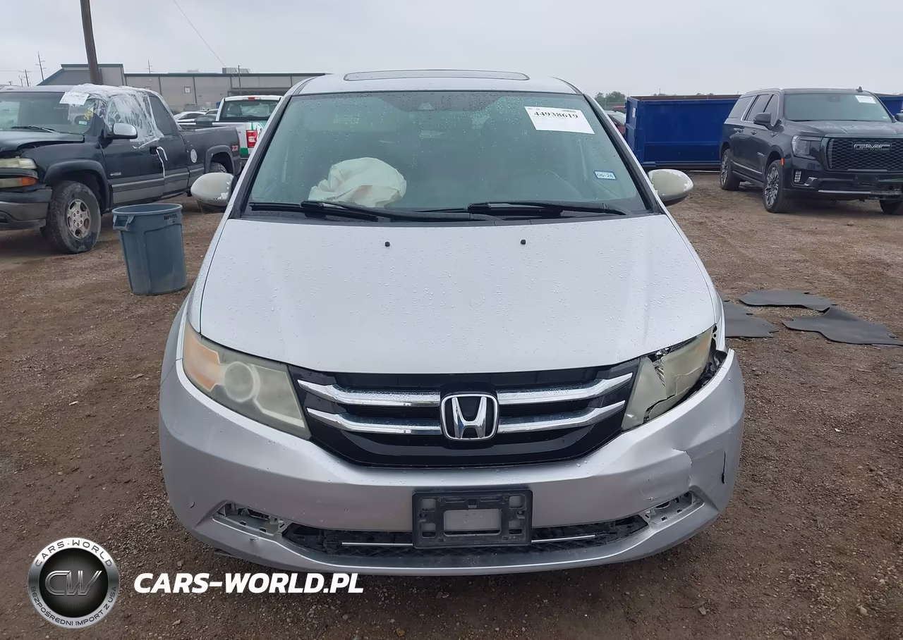 2014 Honda Odyssey Ex-L VIN:5FNRL5H68EB080483 - 12