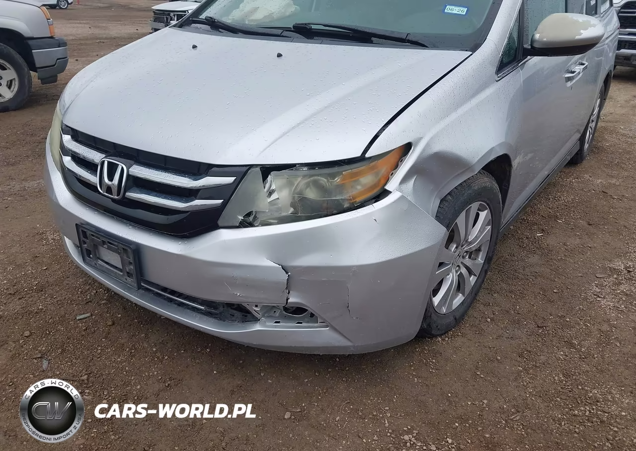 2014 Honda Odyssey Ex-L VIN:5FNRL5H68EB080483 - 18