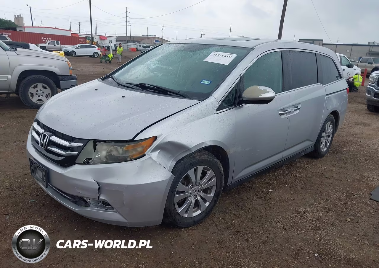 2014 Honda Odyssey Ex-L VIN:5FNRL5H68EB080483 - 2