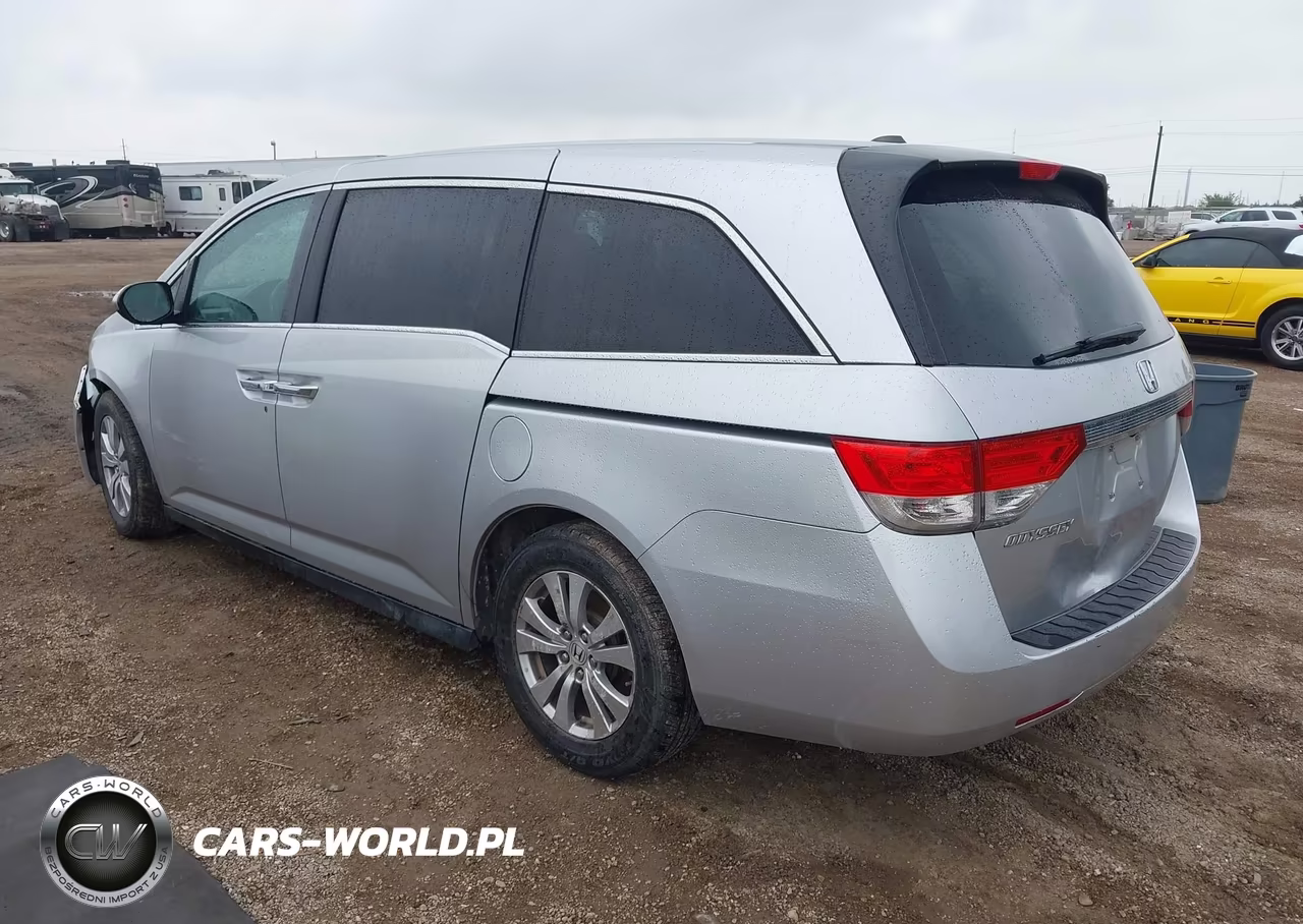 2014 Honda Odyssey Ex-L VIN:5FNRL5H68EB080483 - 3