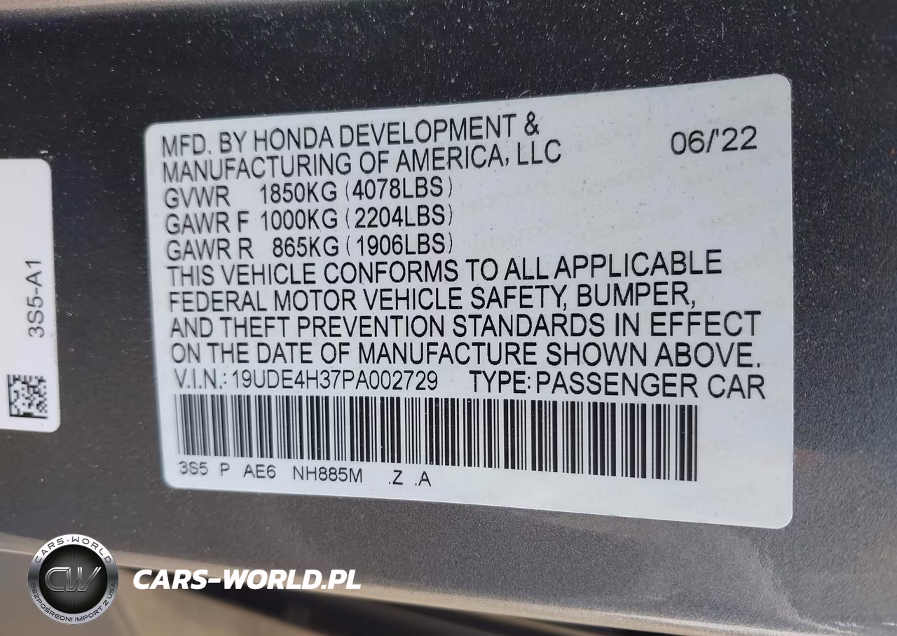 2023 Acura Integra A-Spec VIN:19UDE4H37PA002729 - 9