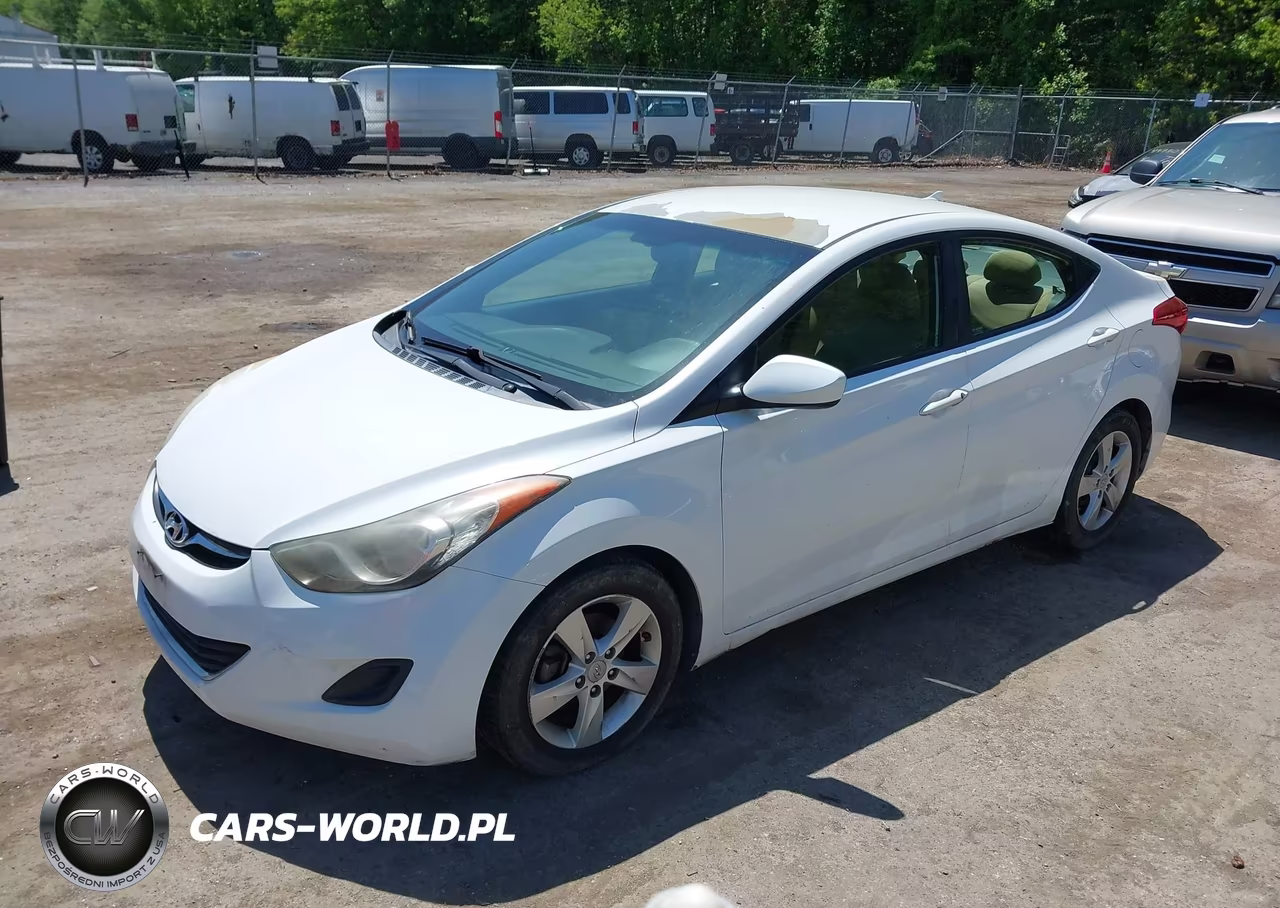 2013 Hyundai Elantra Gls VIN:5NPDH4AE7DH252946 - 2