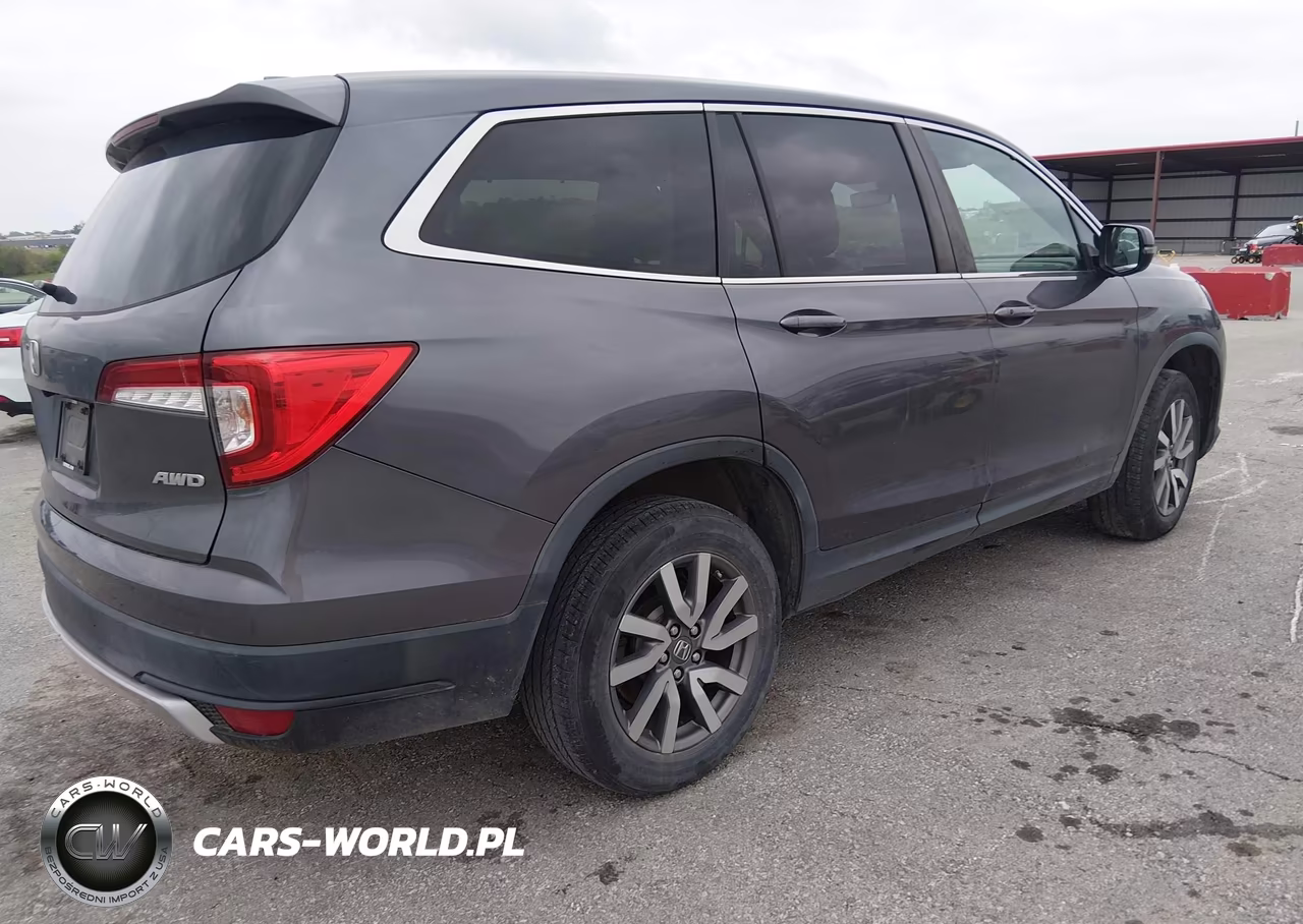2019 Honda Pilot Ex-L VIN:5FNYF6H50KB030320 - 4