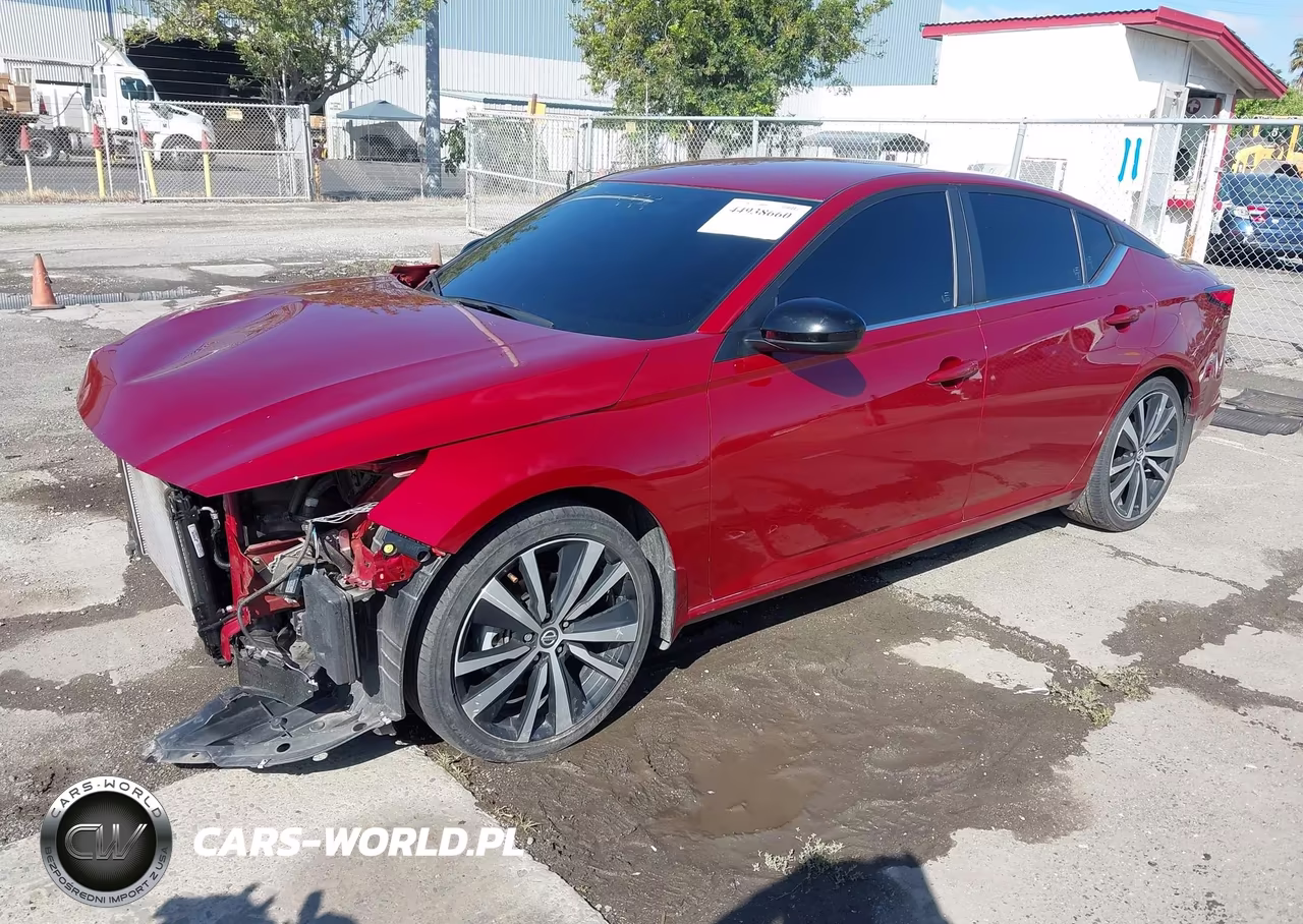2022 Nissan Altima Sr Fwd VIN:1N4BL4CV1NN378214 - 2