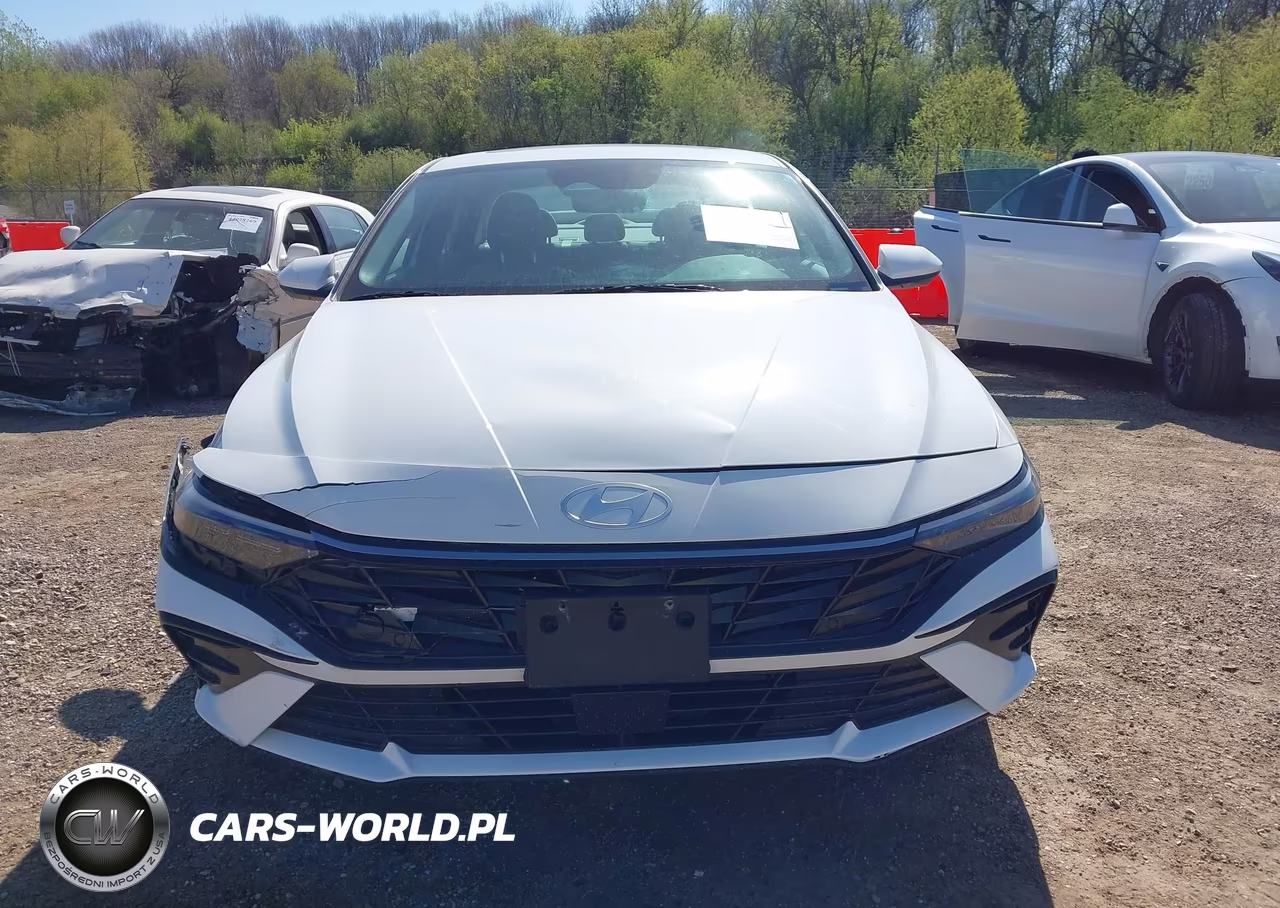 2024 Hyundai Elantra Sel VIN:KMHLS4DG1RU770943 - 12
