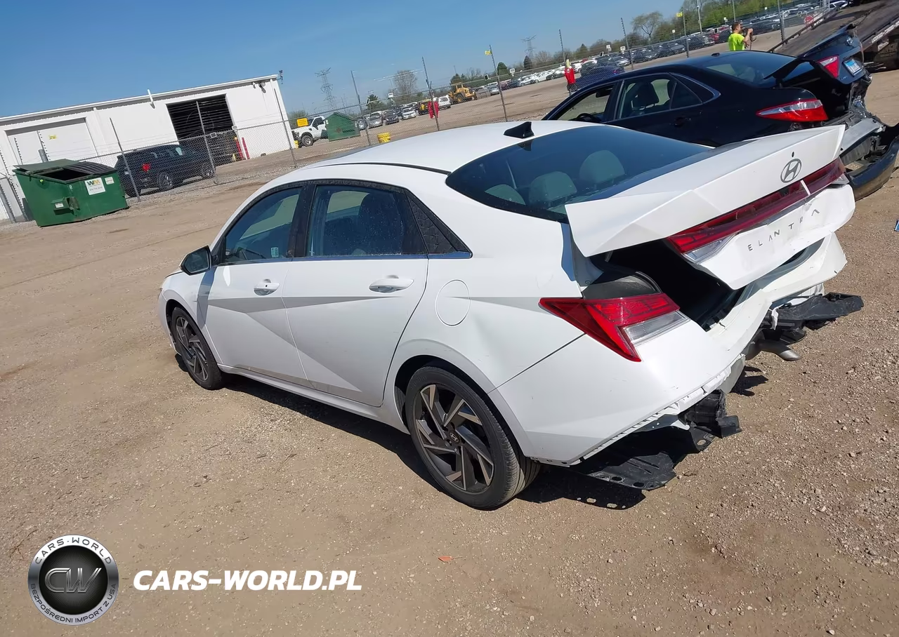 2024 Hyundai Elantra Sel VIN:KMHLS4DG1RU770943 - 3