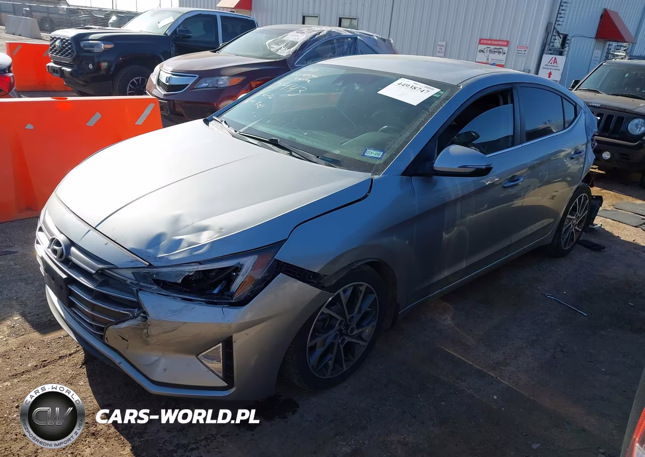 2020 Hyundai Elantra Limited VIN:5NPD84LF7LH585443 - 2