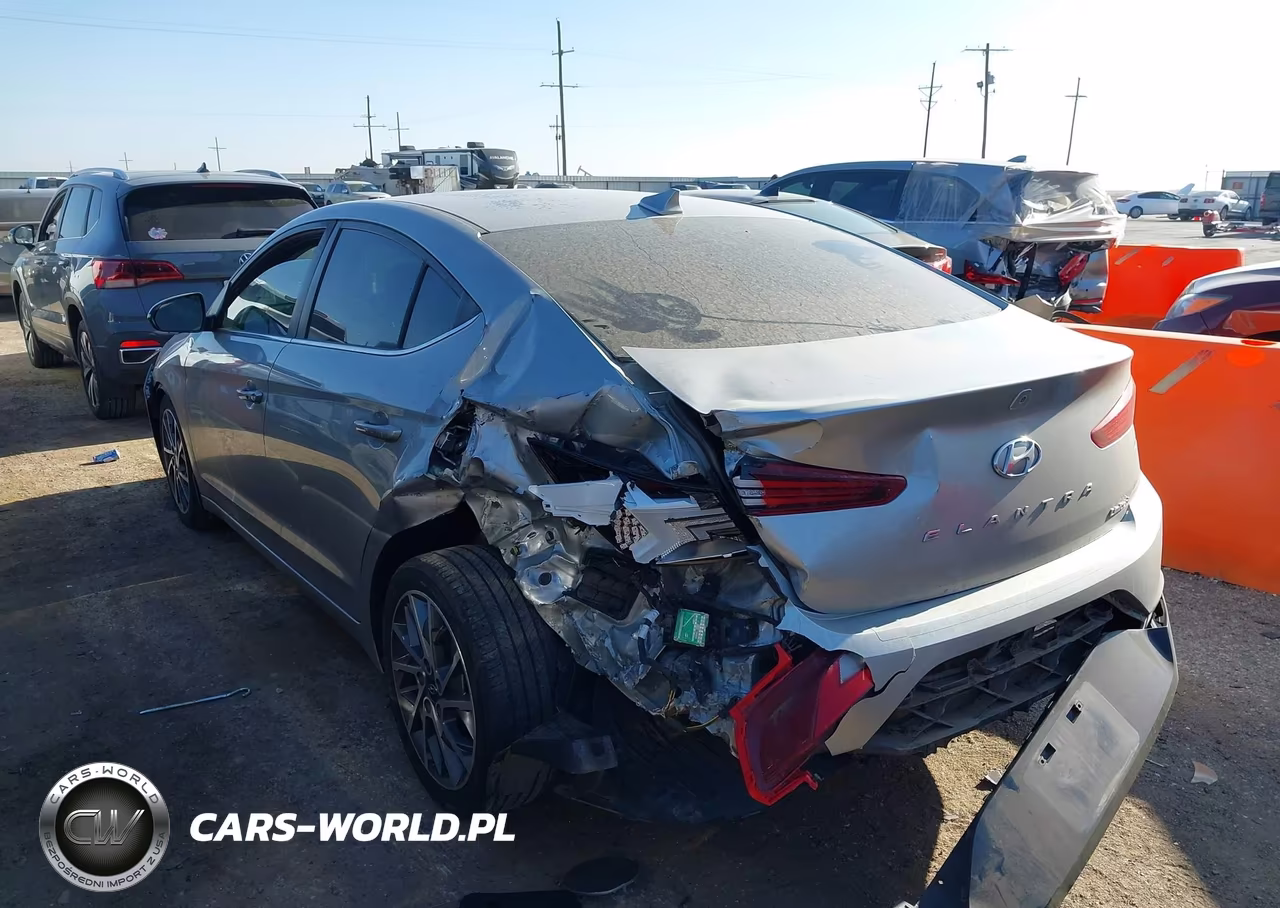 2020 Hyundai Elantra Limited VIN:5NPD84LF7LH585443 - 3