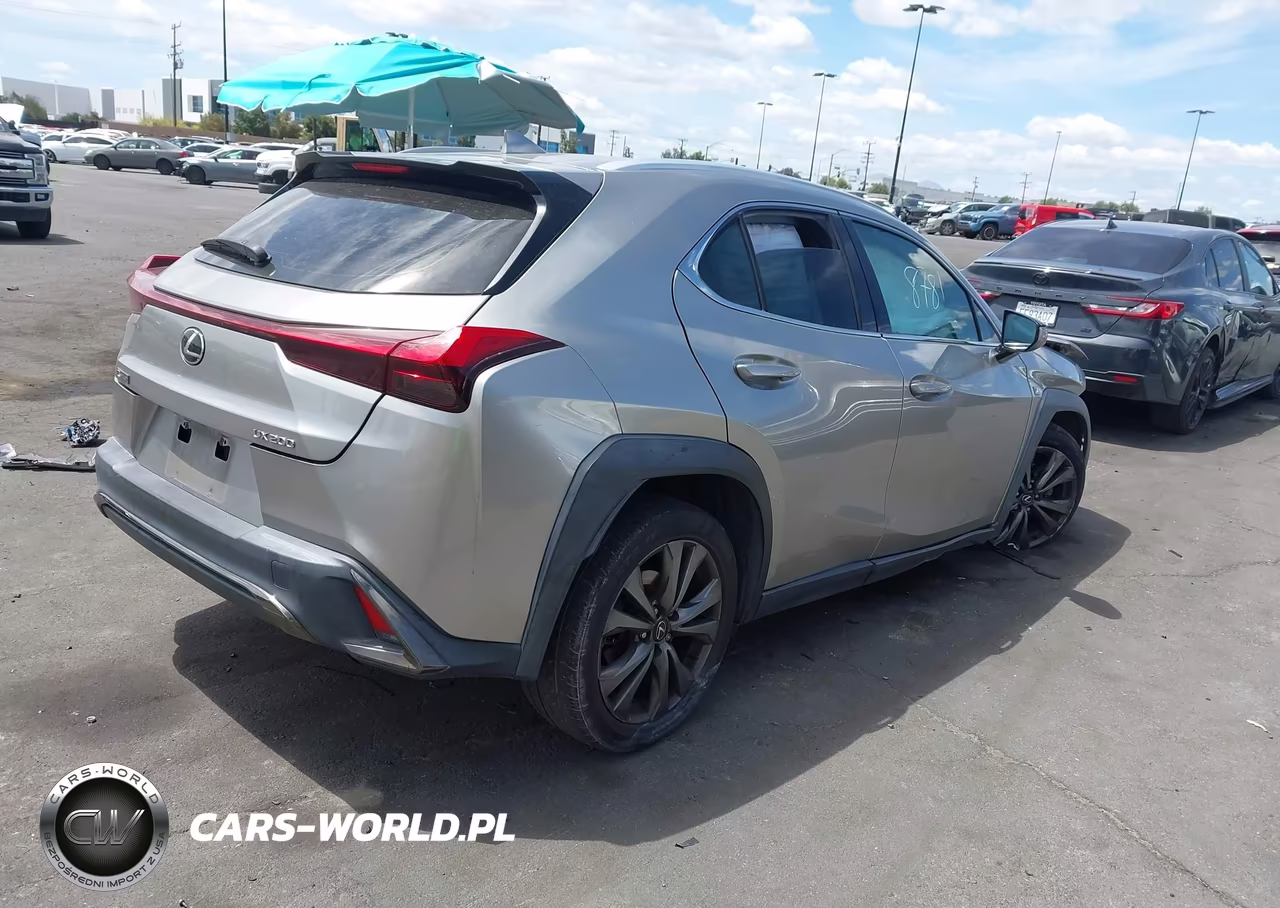 2019 Lexus Ux 200 F Sport VIN:JTHY3JBH2K2014605 - 4