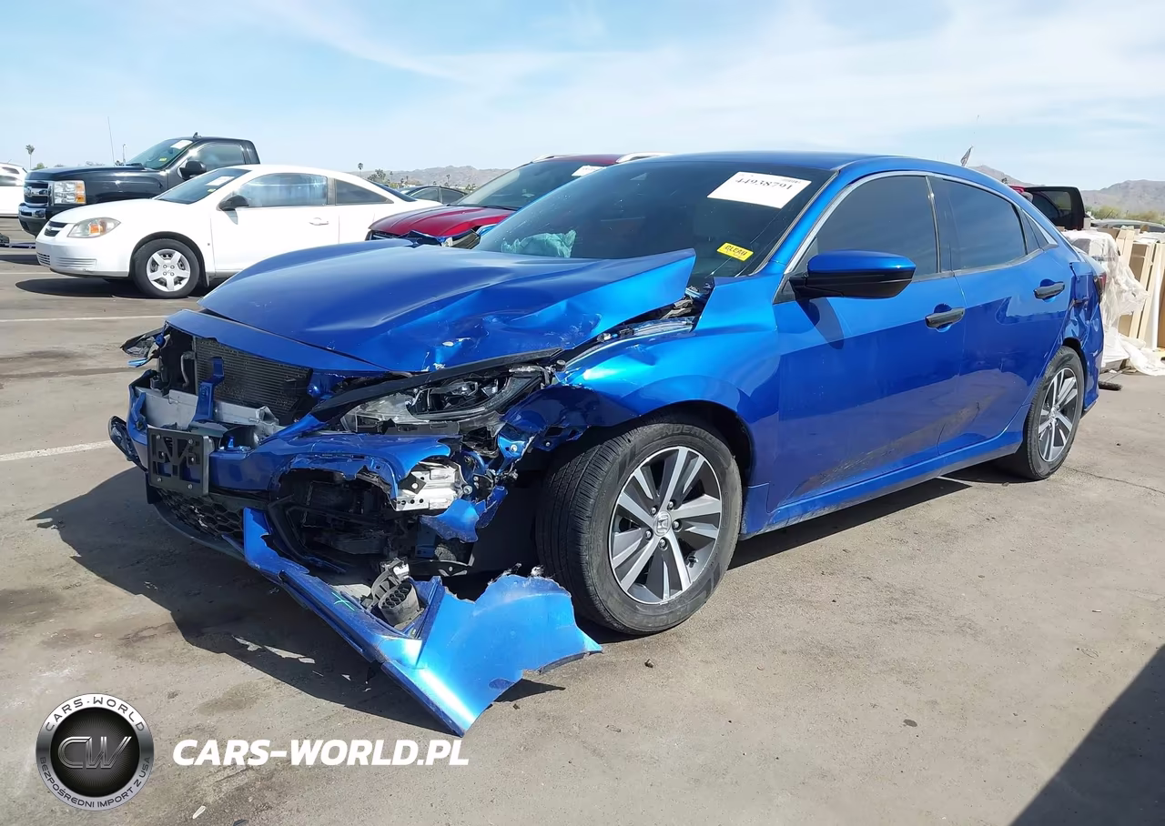 2020 Honda Civic Lx VIN:SHHFK7H30LU215989 - 2