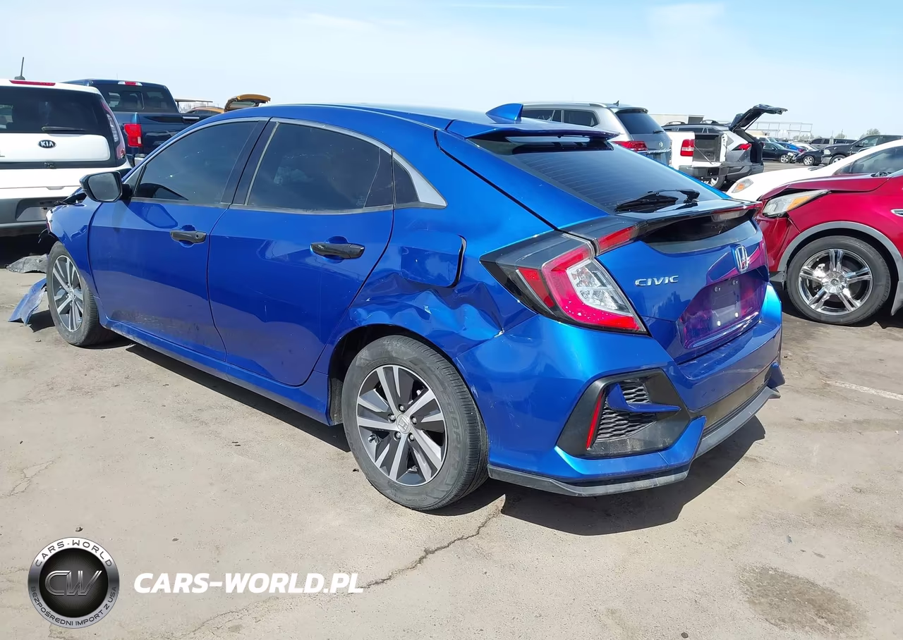 2020 Honda Civic Lx VIN:SHHFK7H30LU215989 - 3
