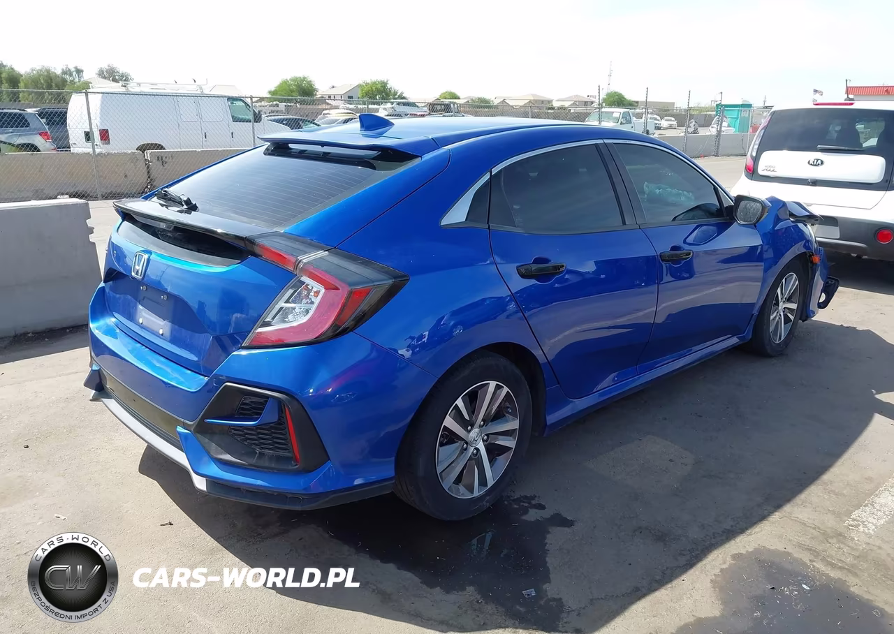 2020 Honda Civic Lx VIN:SHHFK7H30LU215989 - 4