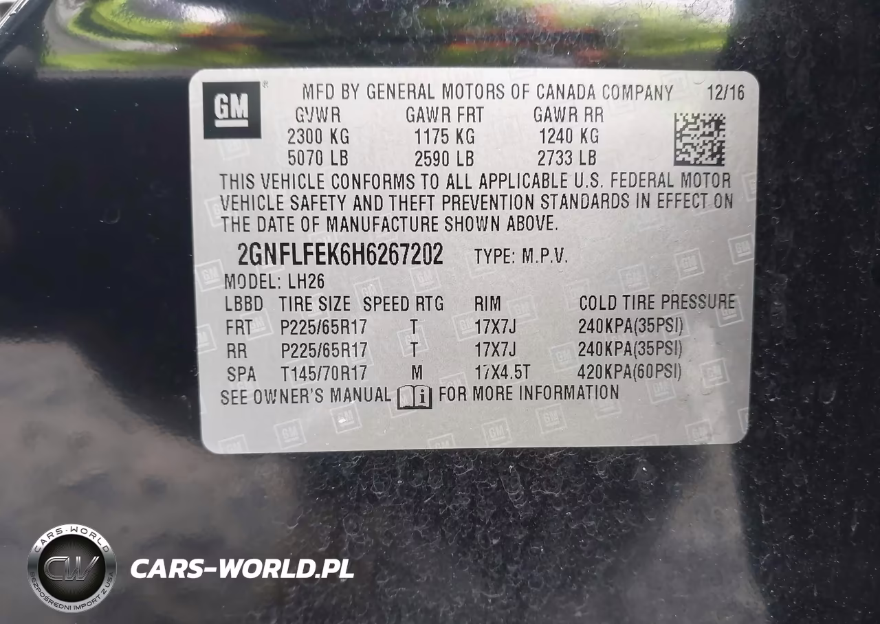 2017 Chevrolet Equinox Lt VIN:2GNFLFEK6H6267202 - 9