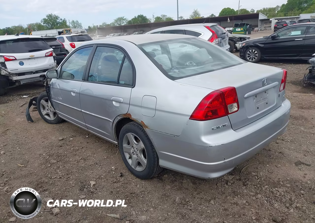 2004 Honda Civic Ex VIN:2HGES26834H632521 - 3