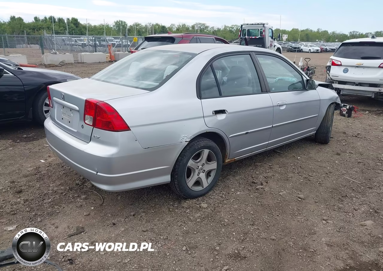 2004 Honda Civic Ex VIN:2HGES26834H632521 - 4