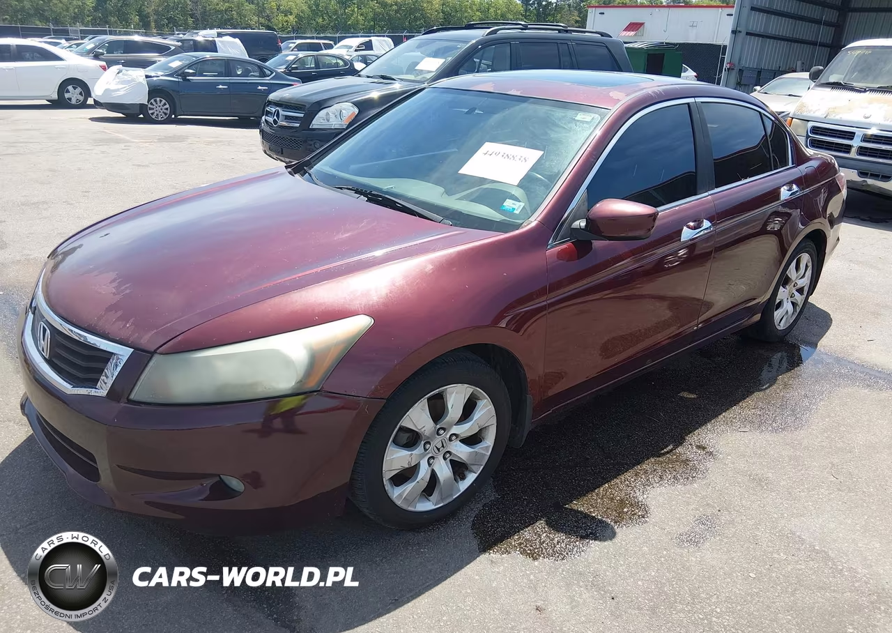 2008 Honda Accord 3.5 Ex-L VIN:1HGCP36898A077125 - 2