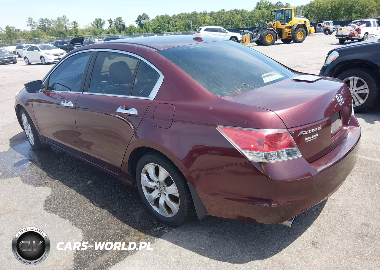 2008 Honda Accord 3.5 Ex-L VIN:1HGCP36898A077125 - 3