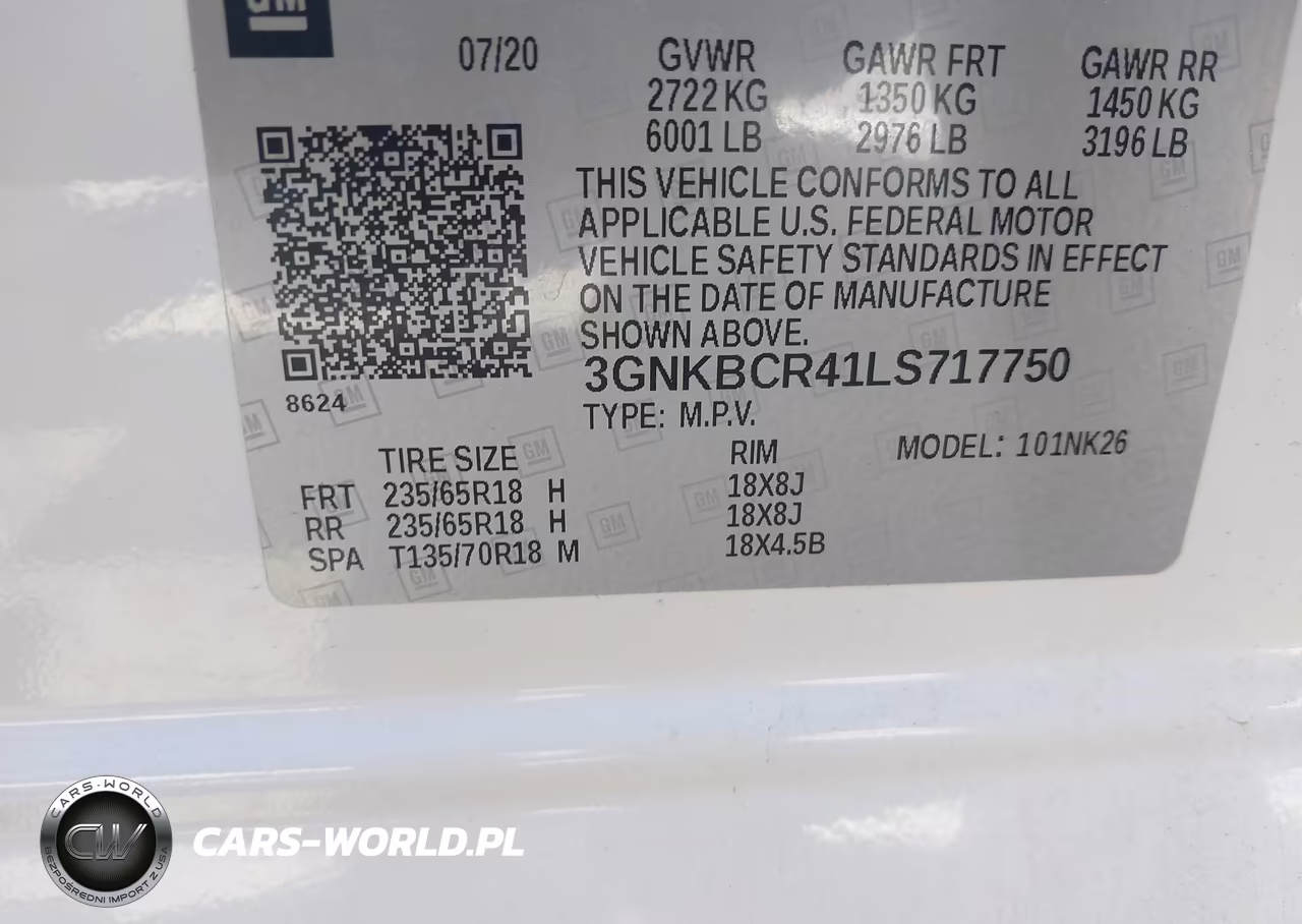 2020 Chevrolet Blazer Fwd 2Lt VIN:3GNKBCR41LS717750 - 9