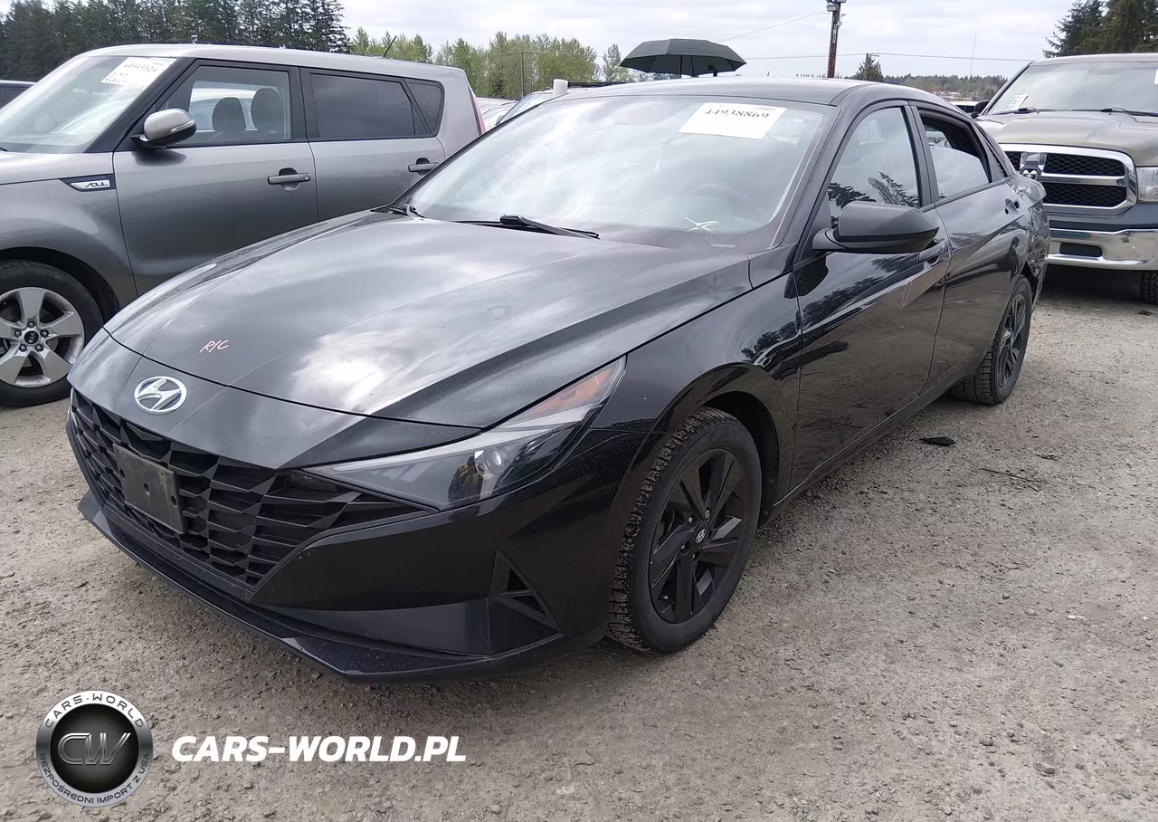 2021 Hyundai Elantra Preferred Ivt VIN:KMHLM4AG3MU122771 - 2