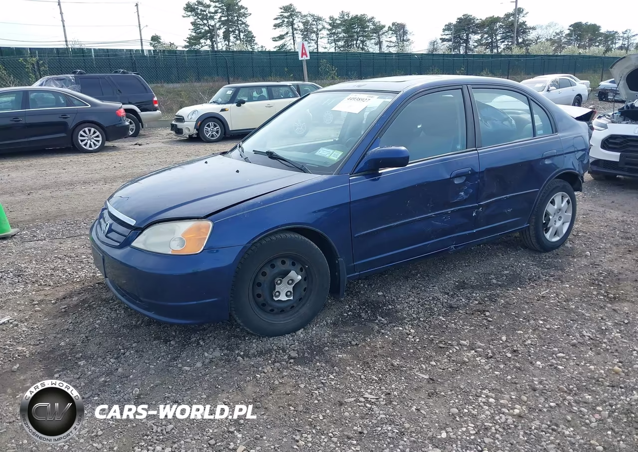 2002 Honda Civic Ex VIN:2HGES26812H609946 - 2