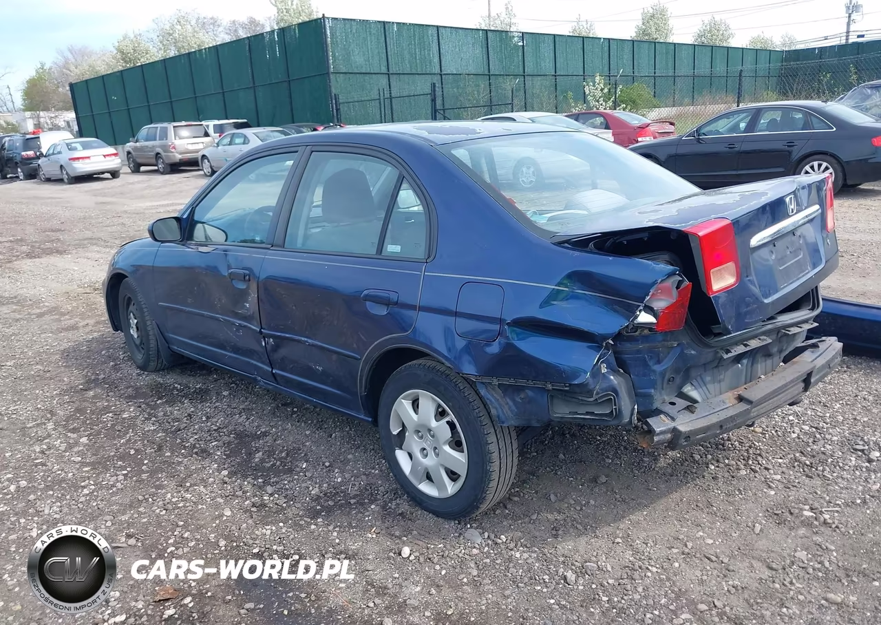 2002 Honda Civic Ex VIN:2HGES26812H609946 - 3