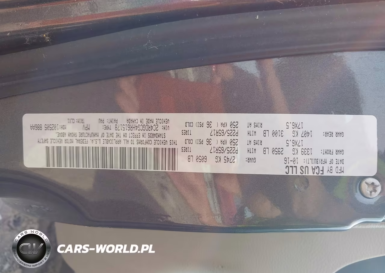 2017 Dodge Grand Caravan Sxt VIN:2C4RDGCG4HR615178 - 9