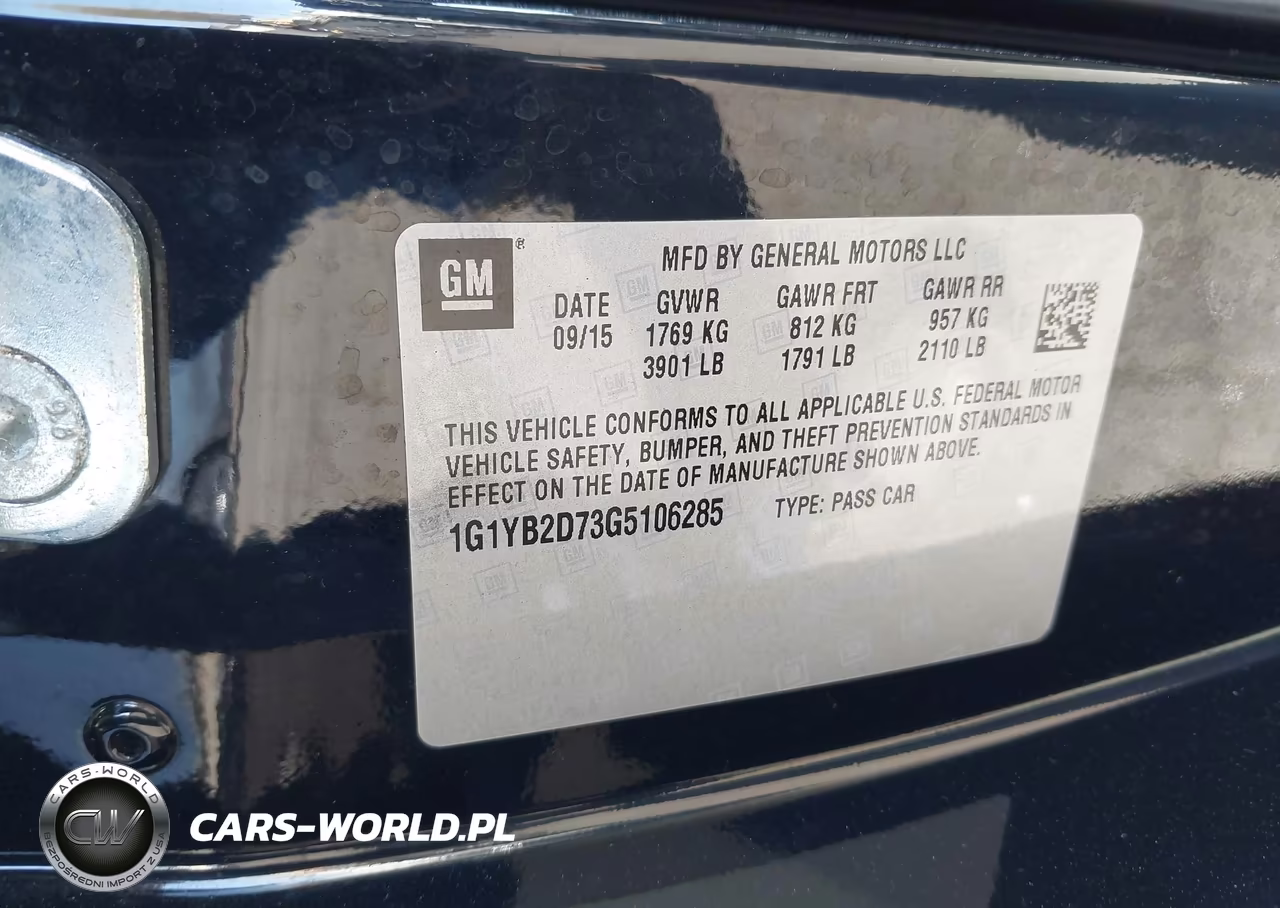 2016 Chevrolet Corvette Stingray VIN:1G1YB2D73G5106285 - 9