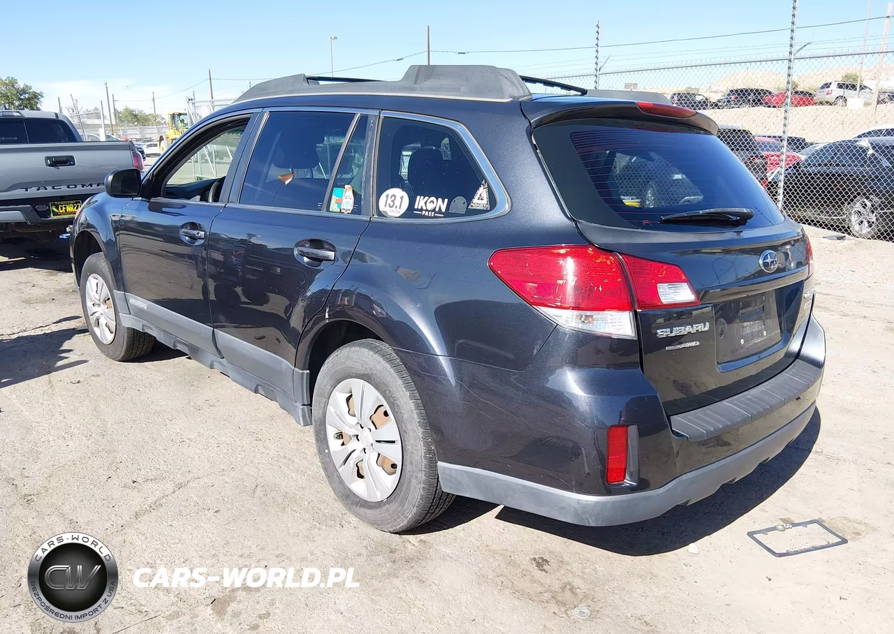 2011 Subaru Outback 2.5I VIN:4S4BRBAC7B3366876 - 3