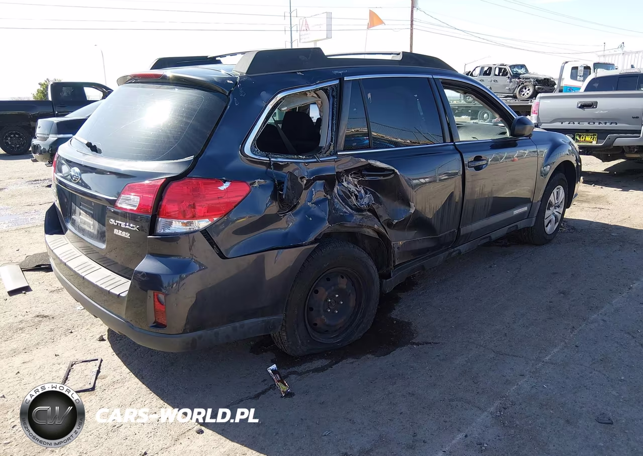 2011 Subaru Outback 2.5I VIN:4S4BRBAC7B3366876 - 4