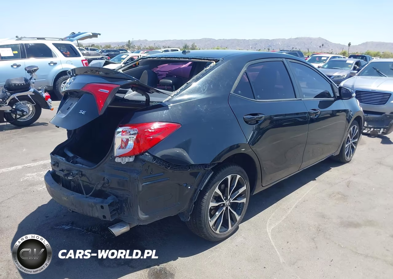 2017 Toyota Corolla Se VIN:5YFBURHE1HP654962 - 4