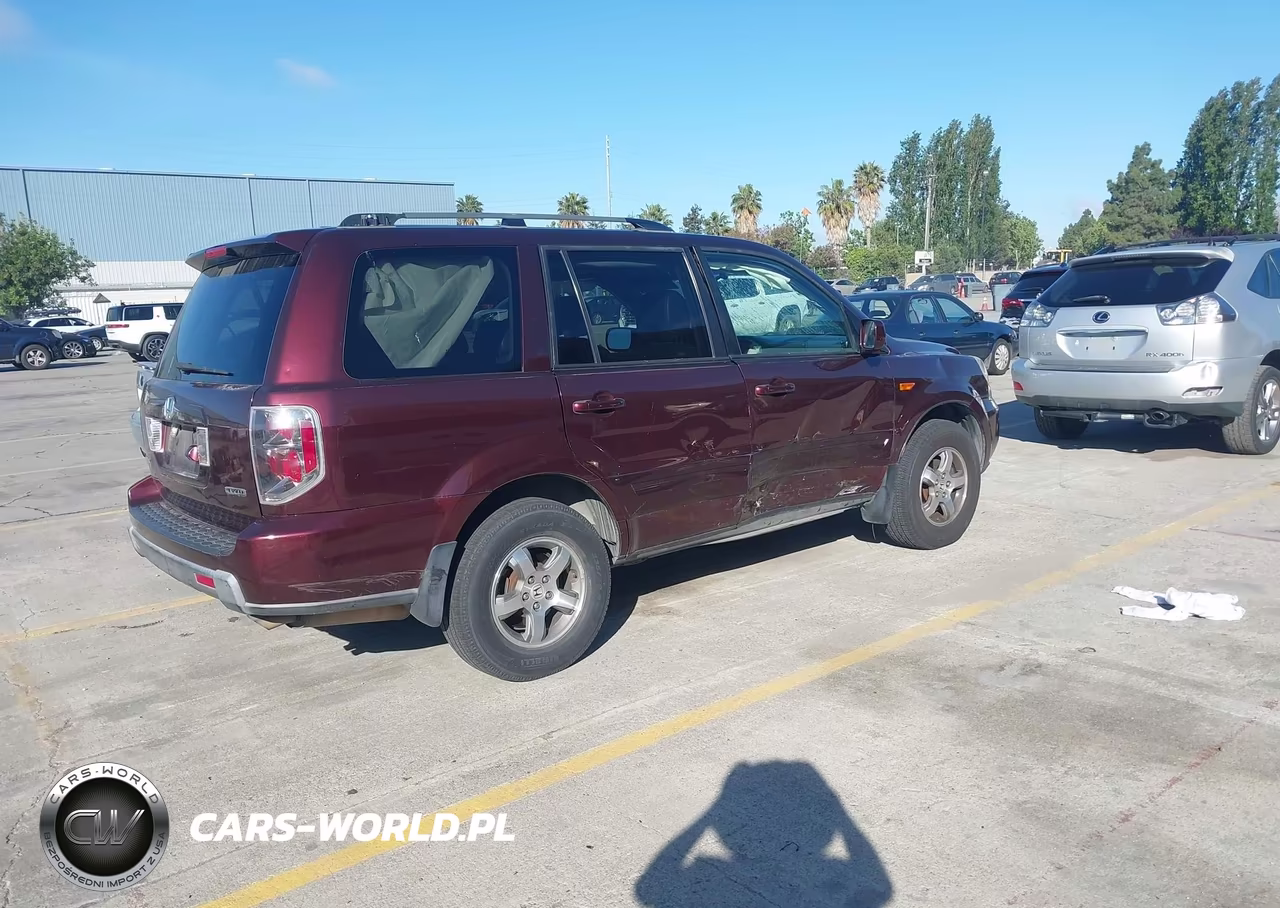 2008 Honda Pilot Ex-L VIN:5FNYF18738B032897 - 4