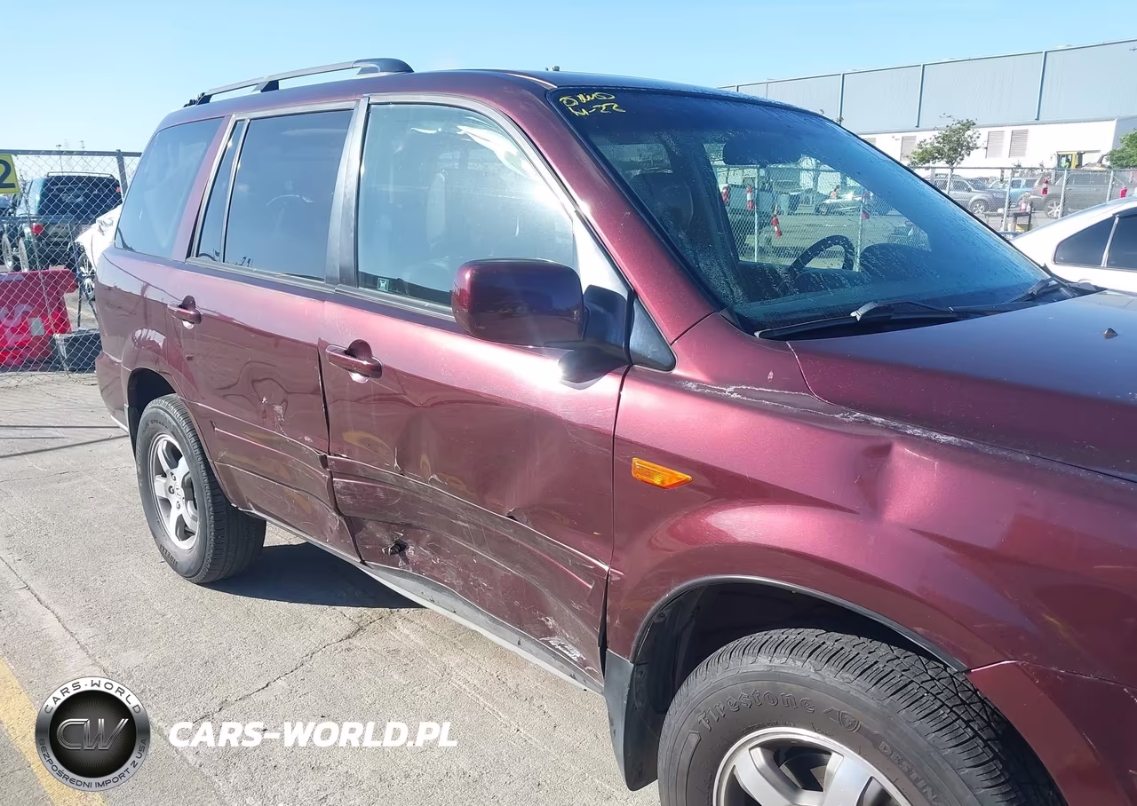 2008 Honda Pilot Ex-L VIN:5FNYF18738B032897 - 6