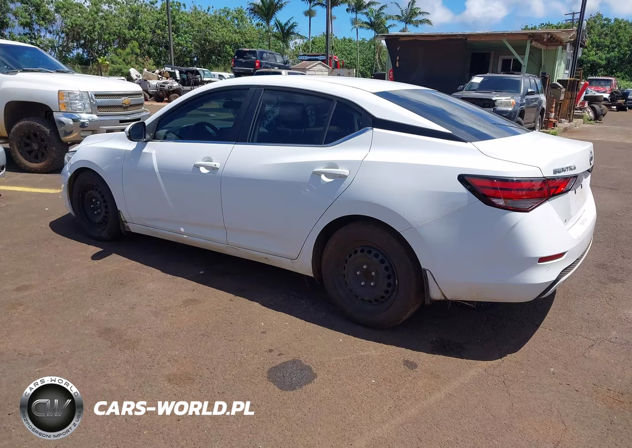 2022 Nissan Sentra S Xtronic Cvt VIN:3N1AB8BV3NY280373 - 3