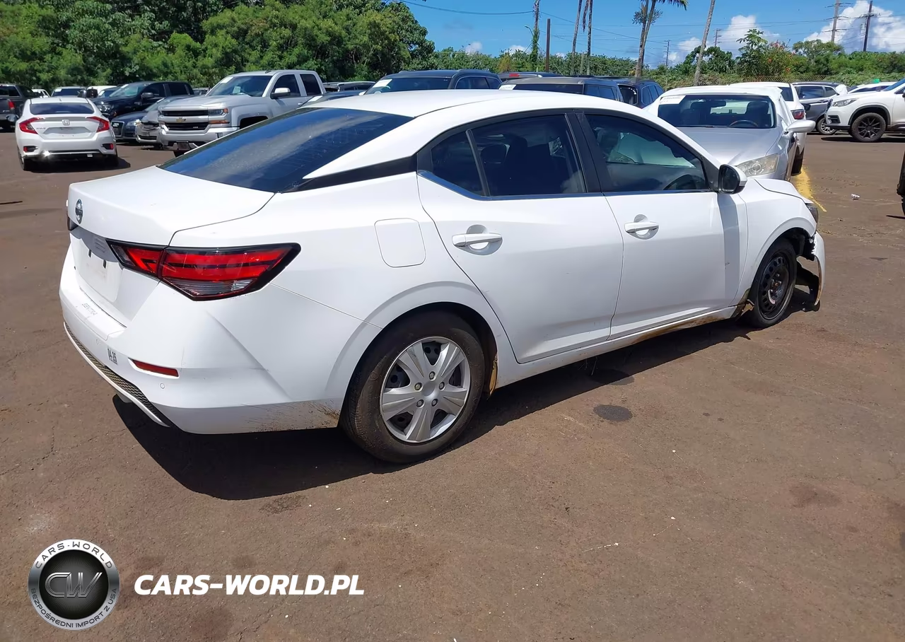 2022 Nissan Sentra S Xtronic Cvt VIN:3N1AB8BV3NY280373 - 4