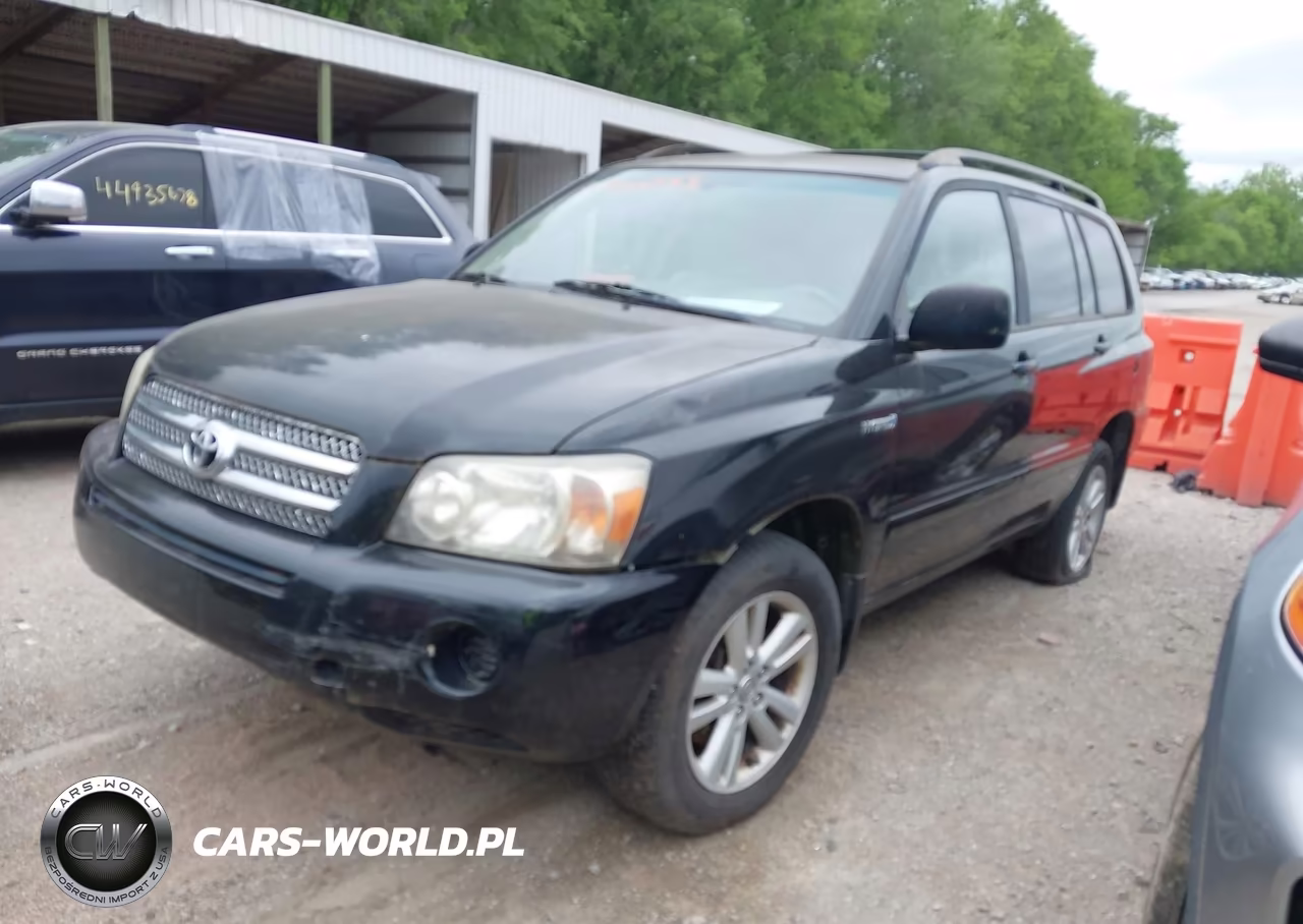 2007 Toyota Highlander Hybrid 3Rd Row VIN:JTEDW21A770019797 - 2
