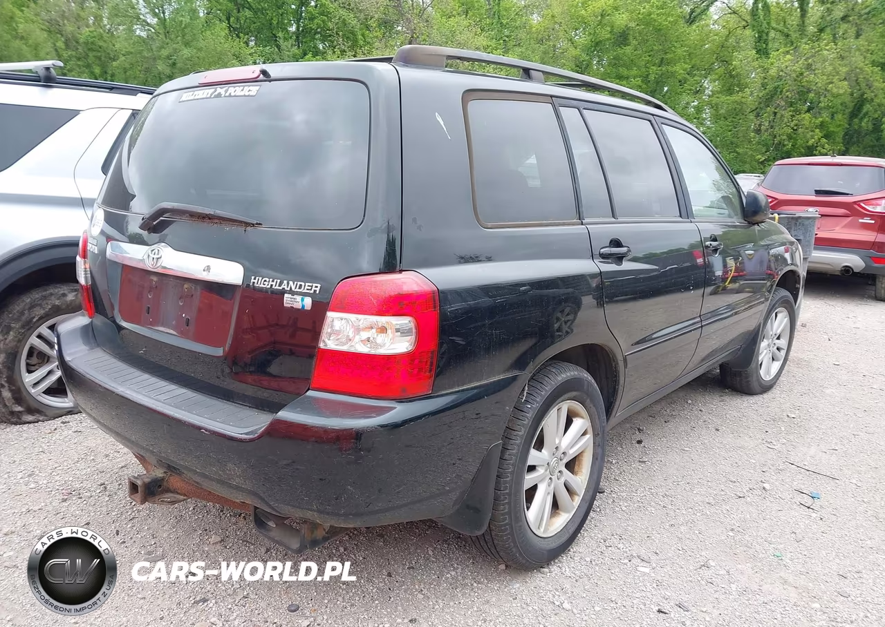 2007 Toyota Highlander Hybrid 3Rd Row VIN:JTEDW21A770019797 - 4