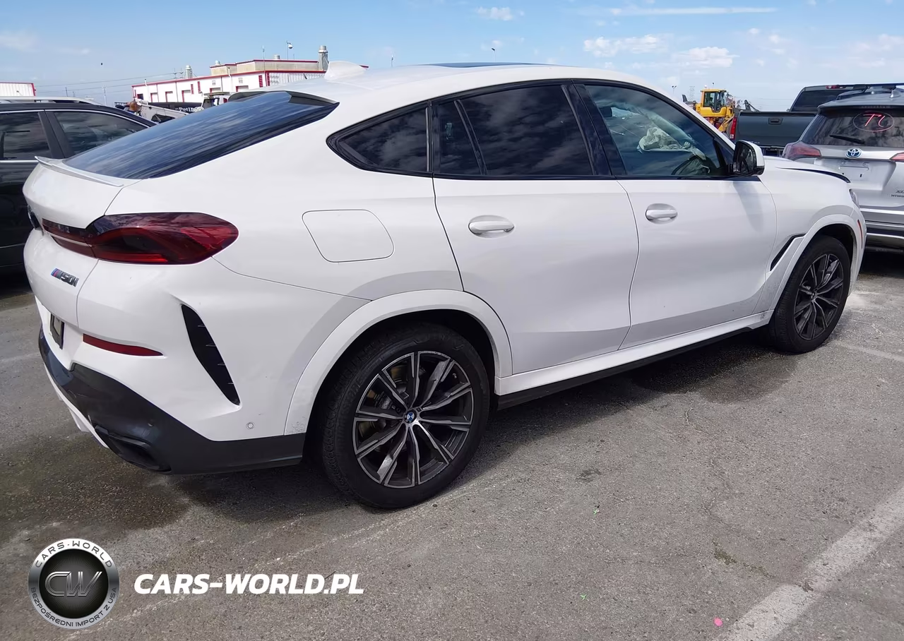 2021 BMW X6 M50I VIN:5UXCY8C05M9H30991 - 4