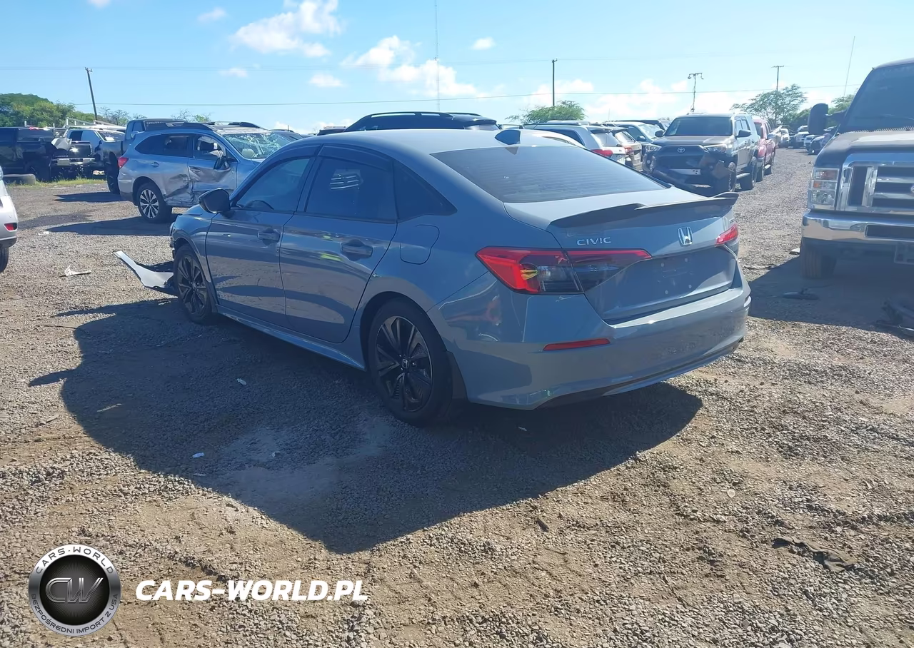 2024 Honda Civic Sport VIN:2HGFE2F51RH540249 - 3