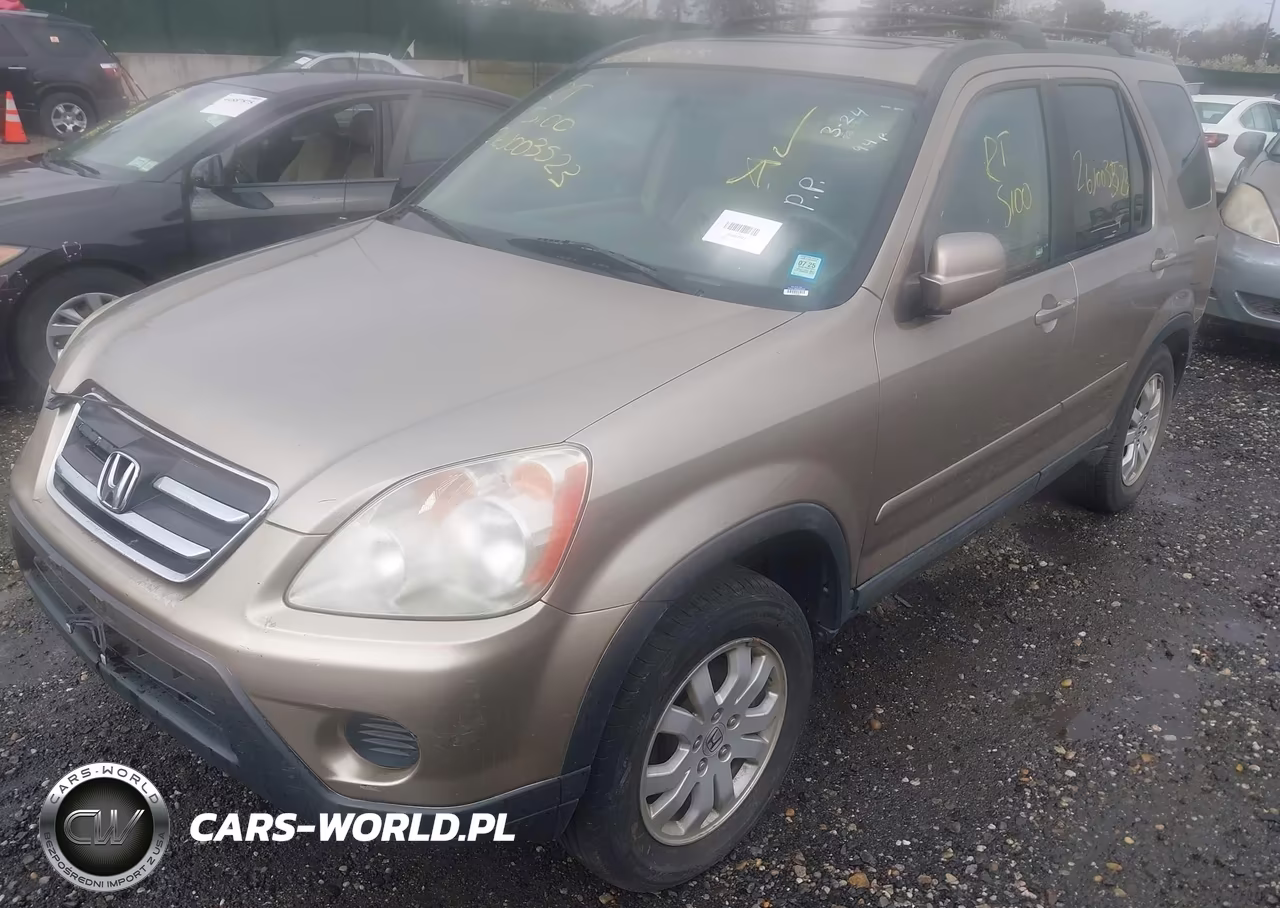 2005 Honda Cr-V Se VIN:SHSRD78925U339612 - 2
