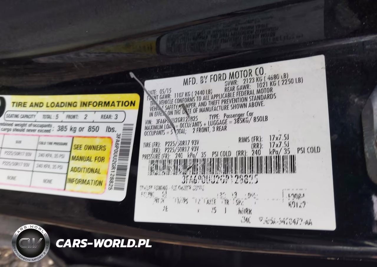 2016 Ford Fusion Hybrid S VIN:3FA6P0UU2GR128825 - 9