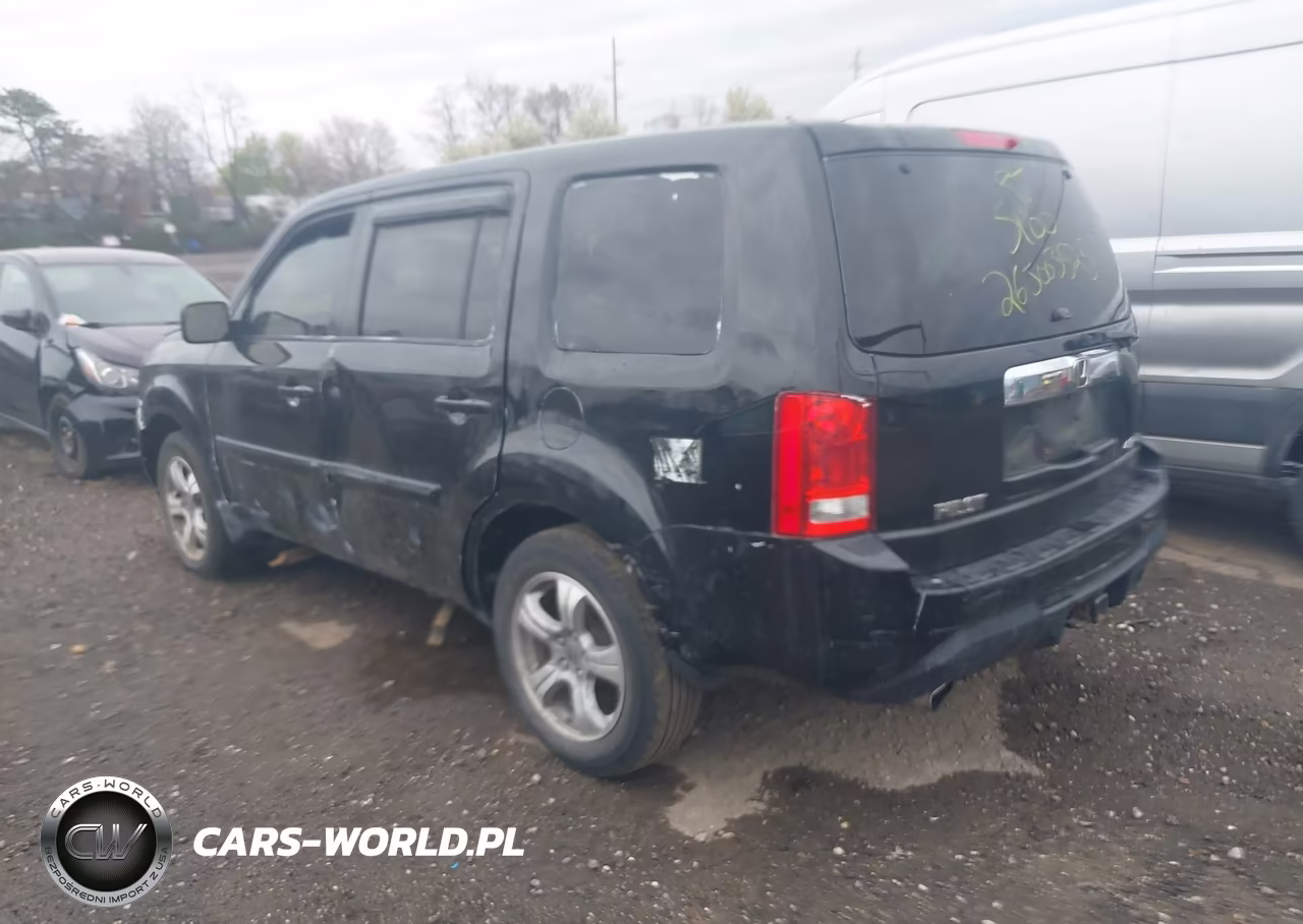 2012 Honda Pilot Exln VIN:5FNYF4H79CB017752 - 3