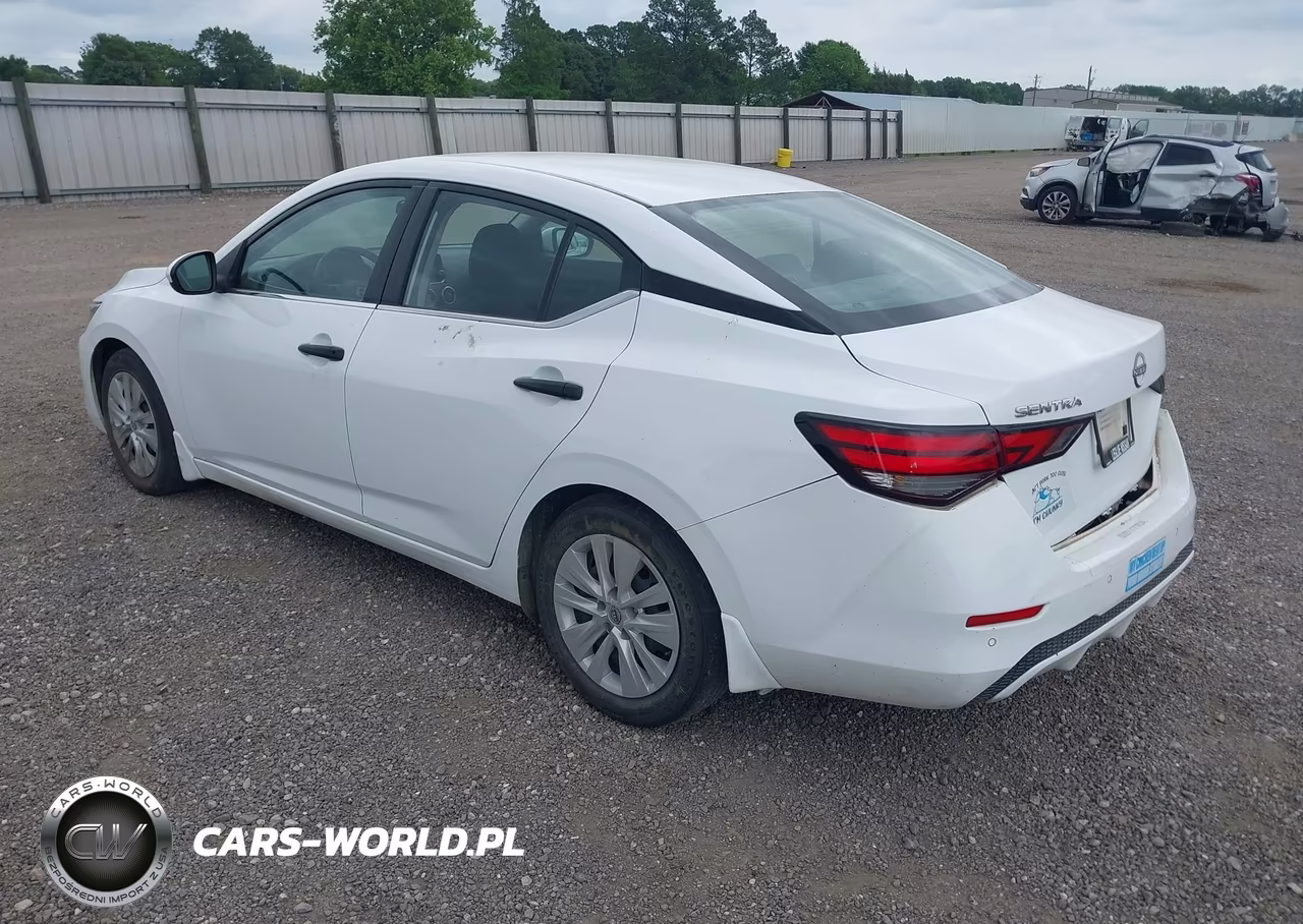 2024 Nissan Sentra S Xtronic Cvt VIN:3N1AB8BV2RY245264 - 3
