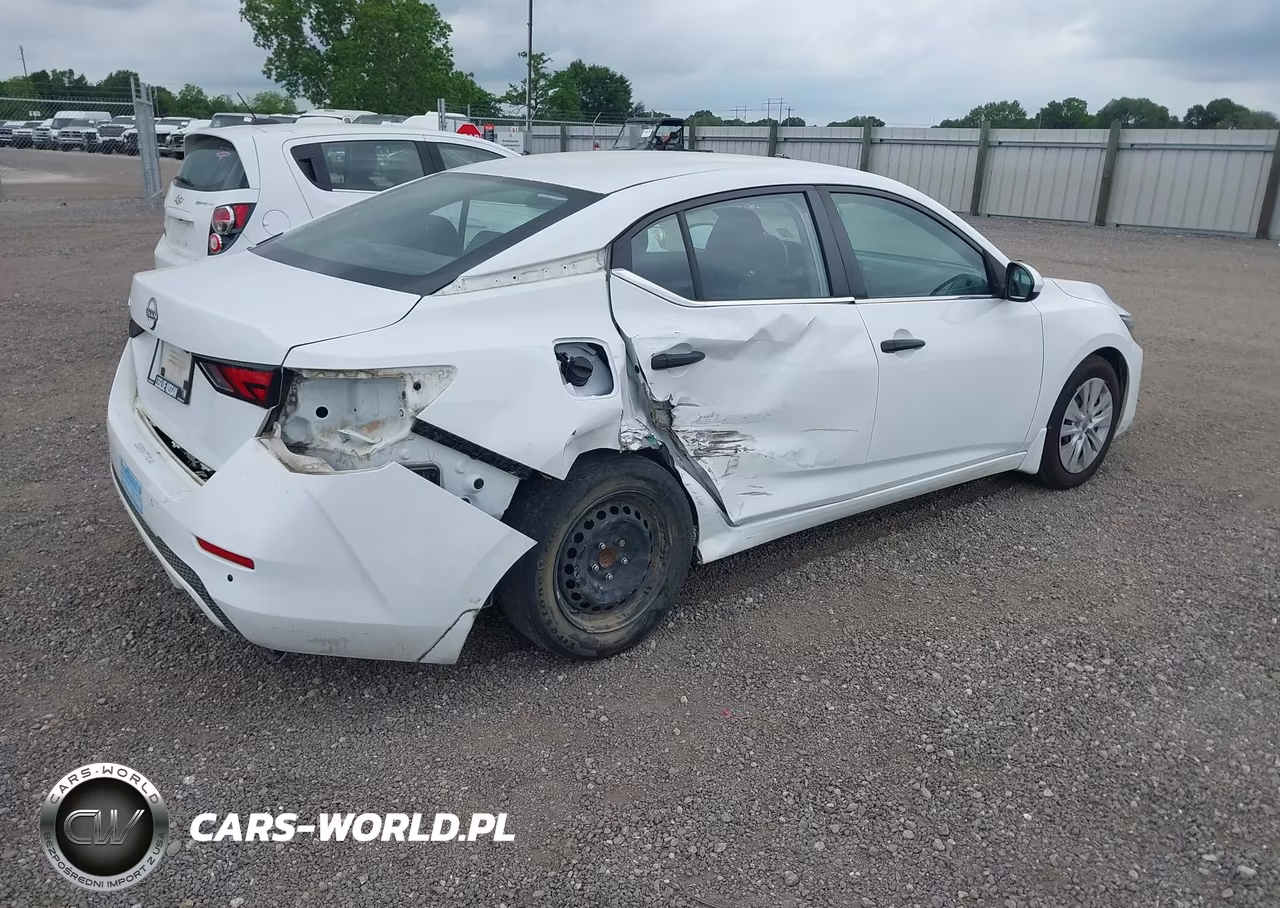 2024 Nissan Sentra S Xtronic Cvt VIN:3N1AB8BV2RY245264 - 4