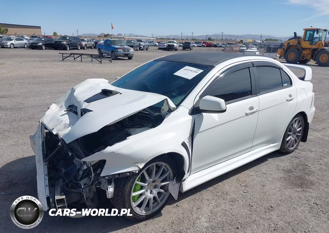 2011 Mitsubishi Lancer Evolution Gsr VIN:JA32W8FV8BU046887 - 2