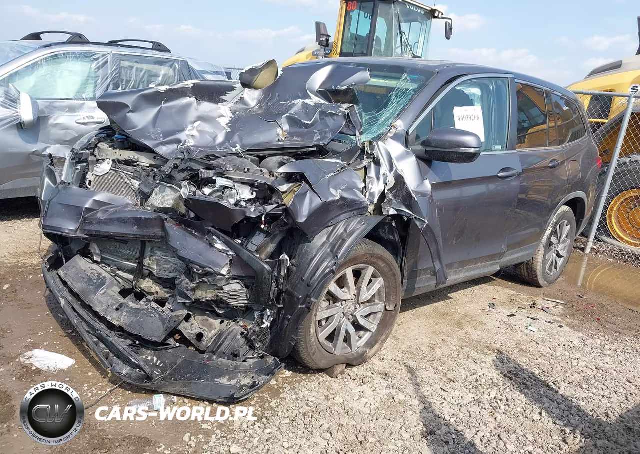 2019 Honda Pilot Ex-L VIN:5FNYF5H55KB019520 - 2