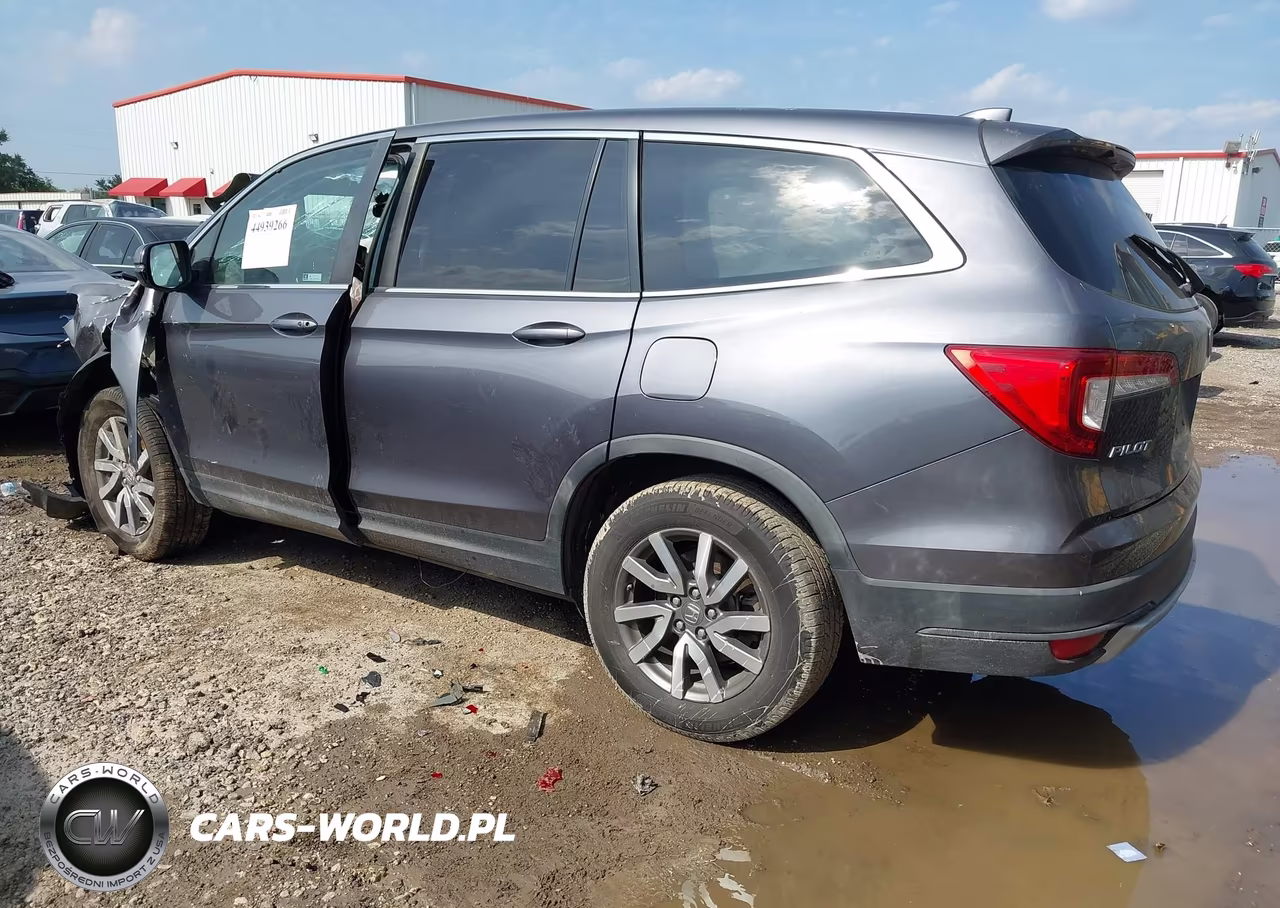 2019 Honda Pilot Ex-L VIN:5FNYF5H55KB019520 - 3